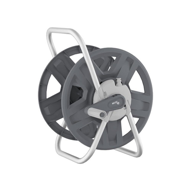YESTAR Water Hose Reel Cart, Holds 65-130 Ft of 5/8 Inch Hose, Wall Mounted Garden Hose Cart, Portable Hose Reel for Convenient Storage and Watering