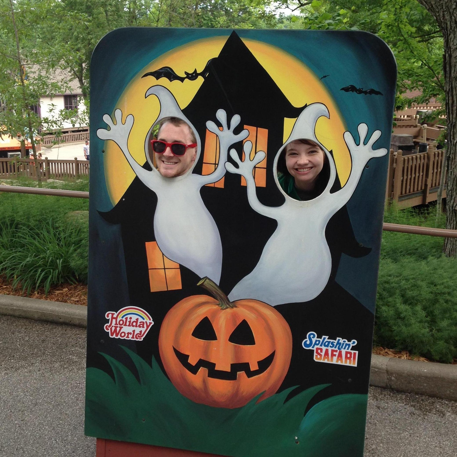 From when we went to Holiday World with Kim's Mamaw and Papaw.