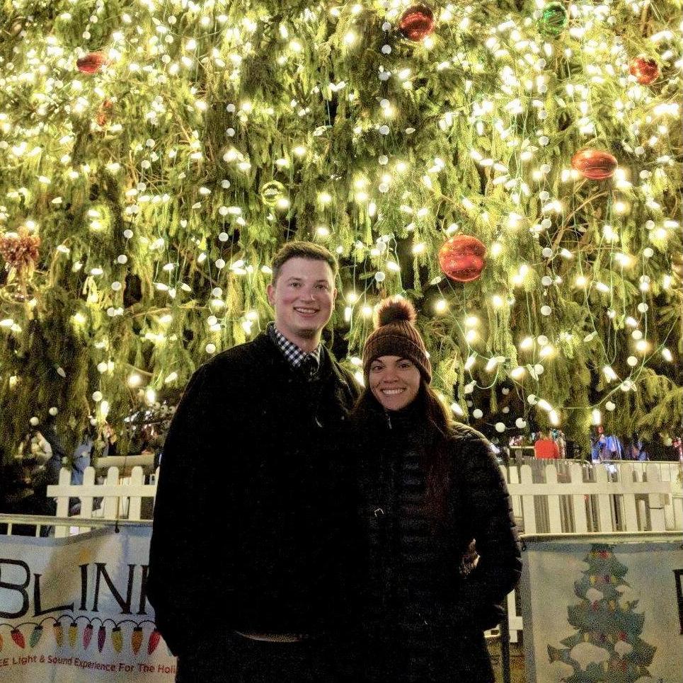 Our first picture together in November 2018.