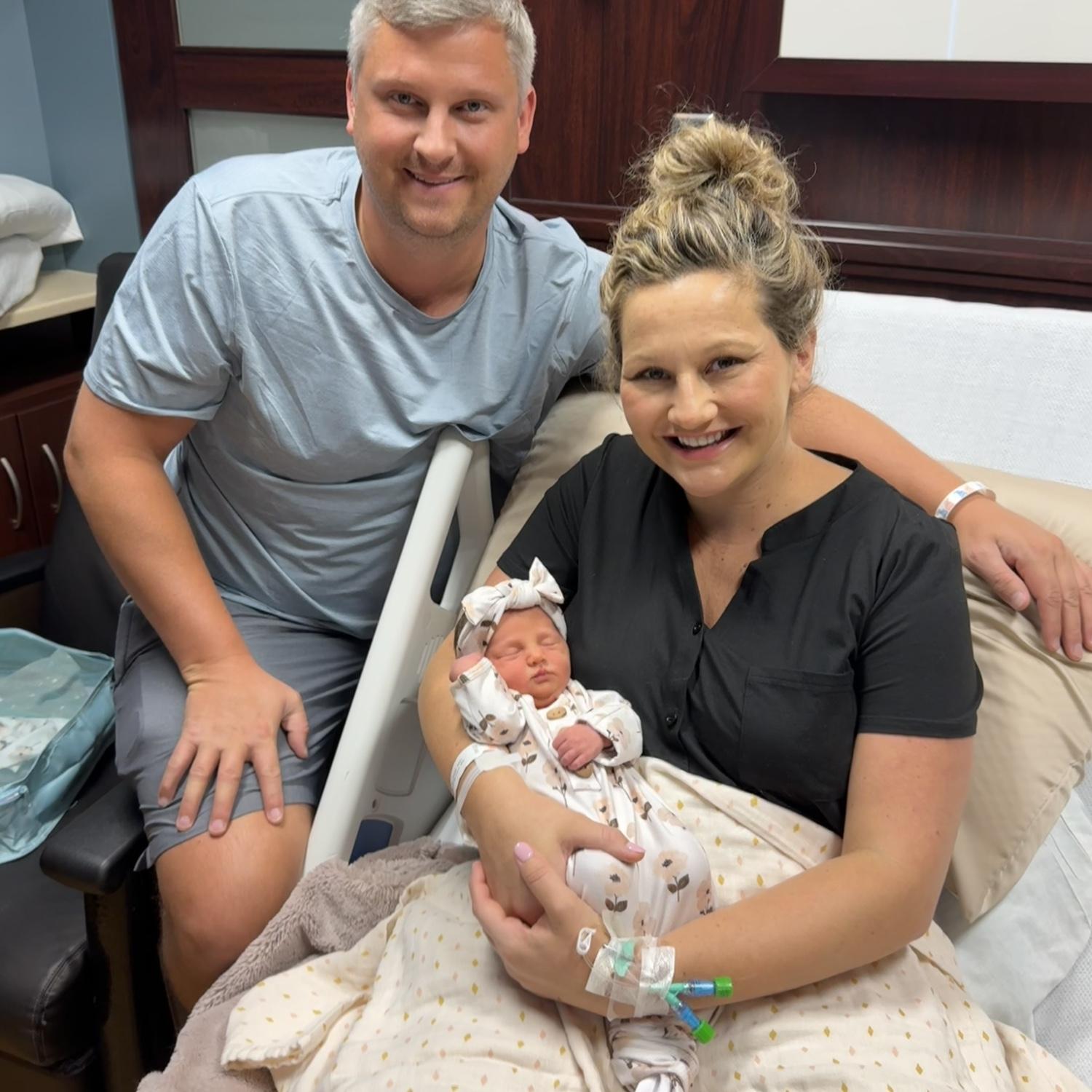 She has arrived! Our Macie girl 💕
