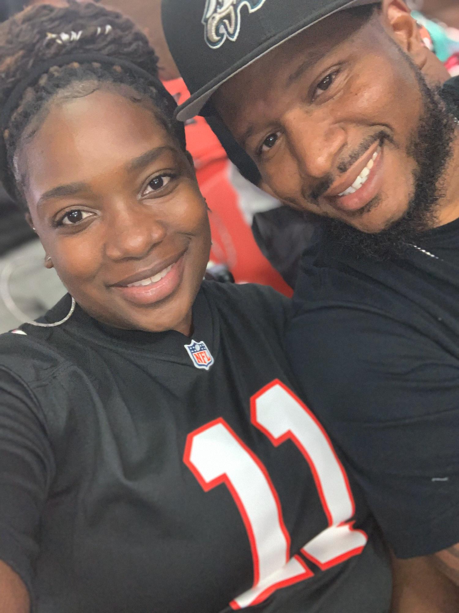 Football game! Atlanta Falcons beat the Philadelphia Eagles!