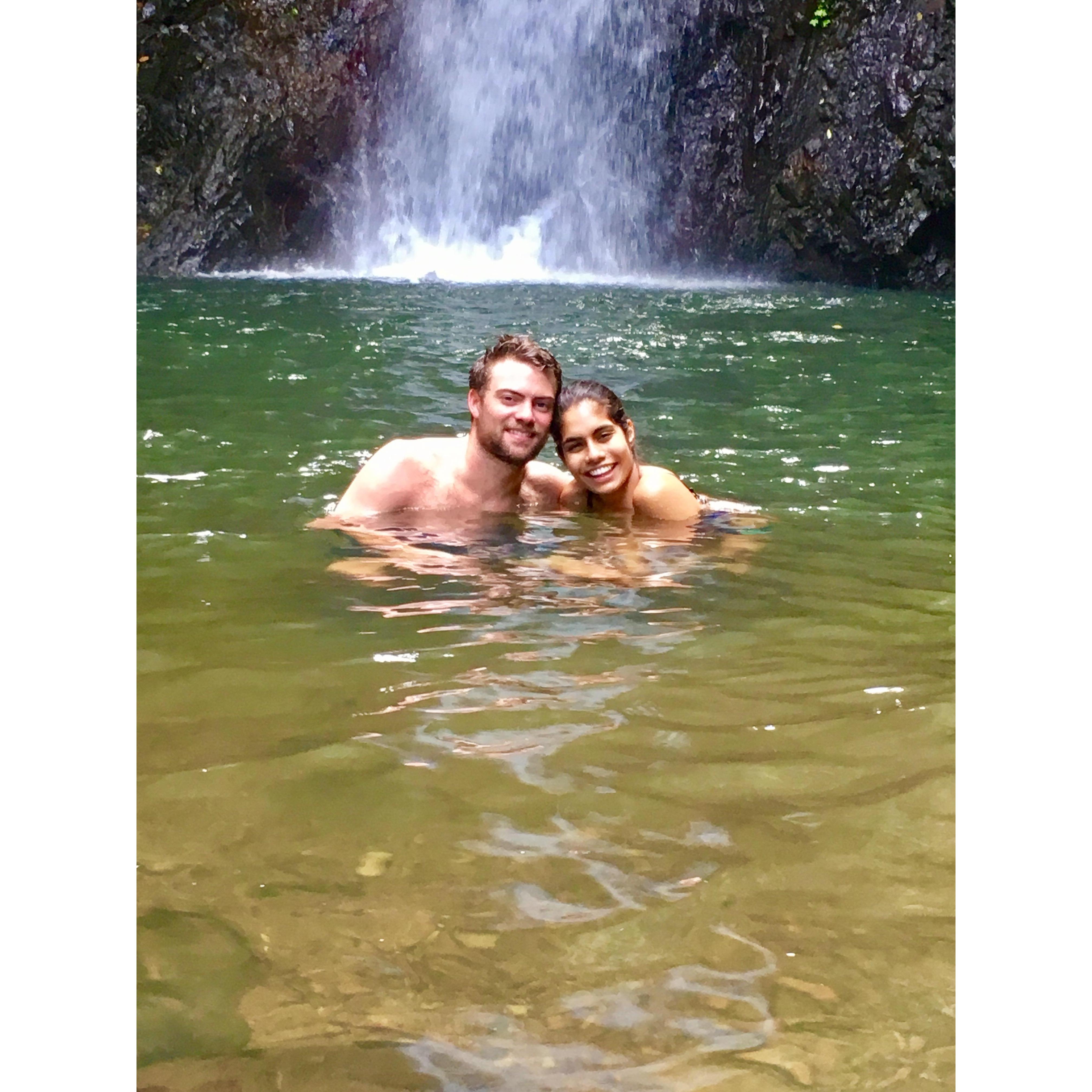 October 2016, Exploring the Seven Sisters Waterfalls in Grenada!
