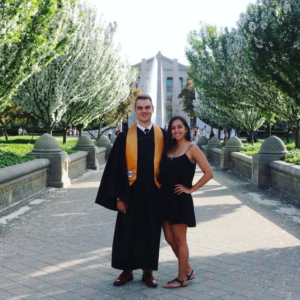 May 2019: Jared's graduation from Purdue University.