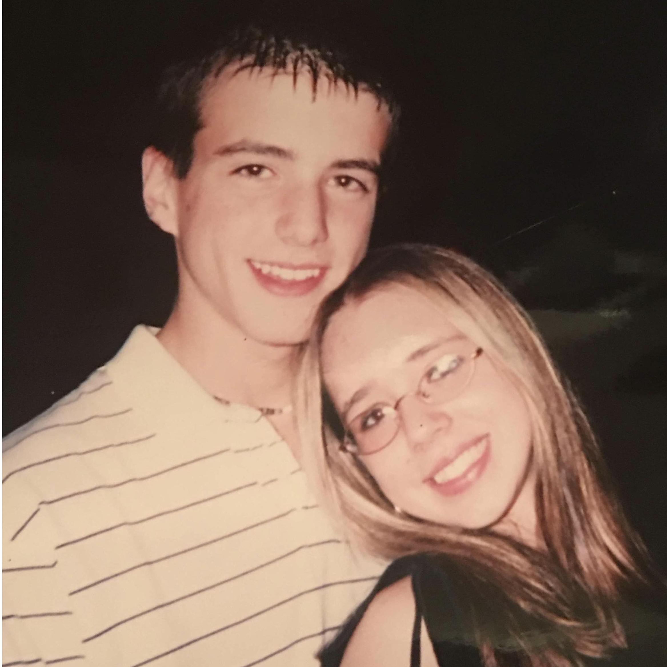 It's hard to believe, but we were each other's first girlfriend/boyfriend!