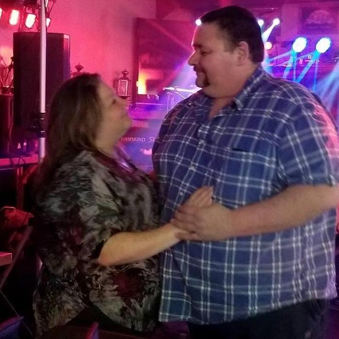 Our first dance.