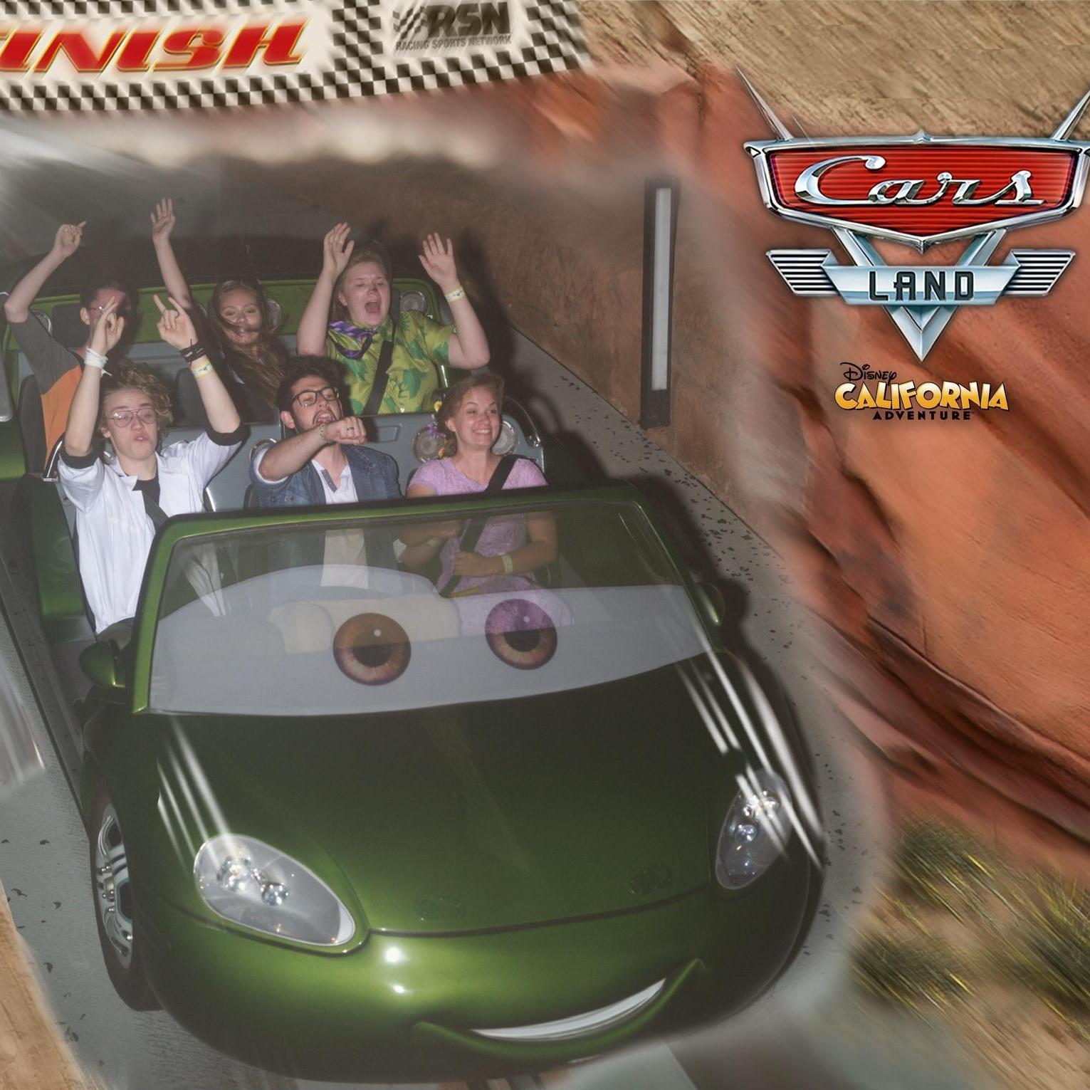 Now that's how you drive. Cars land with the Gaffneys!