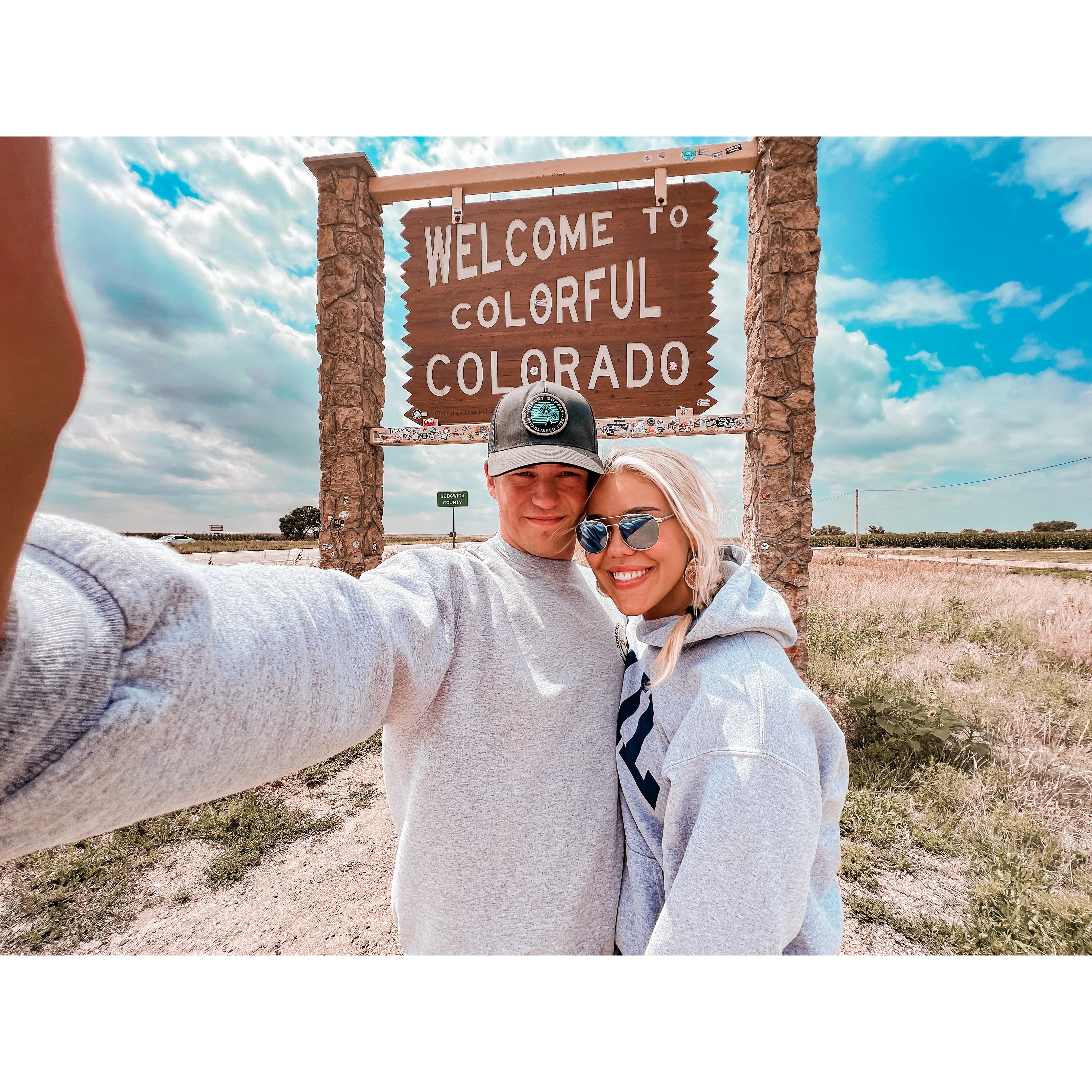 Road trip to Colorado.