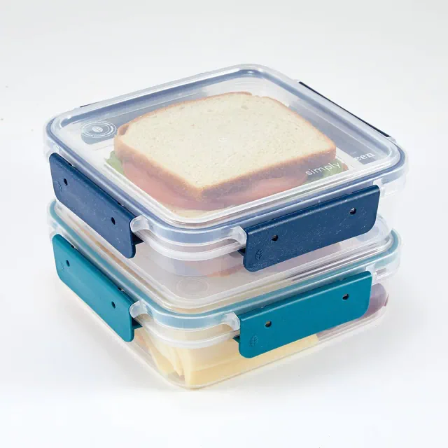 Simply Green Eco Click Sandwich Food Storage Container Sets - 2pc