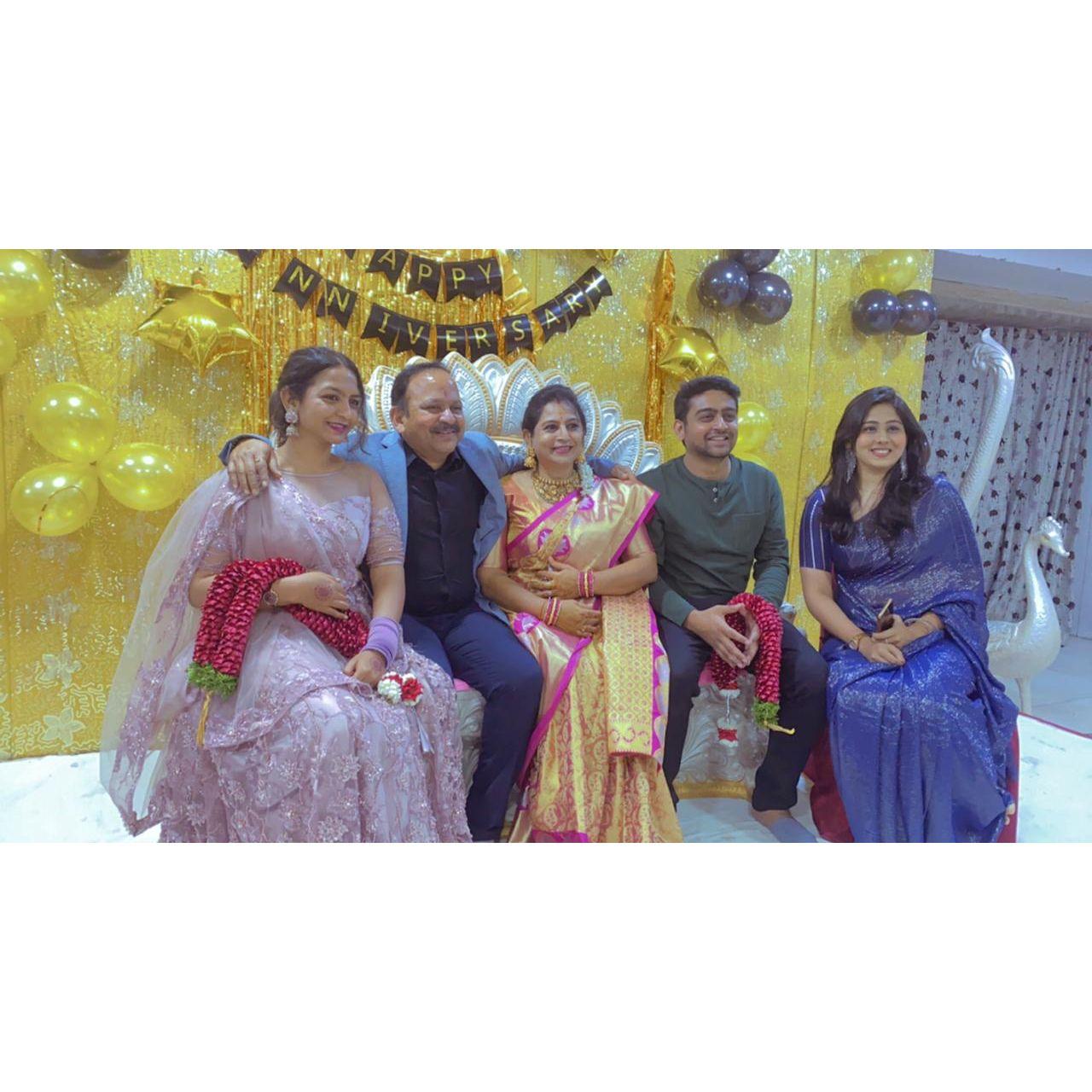 Venky's parents' Wedding Anniversary 2022