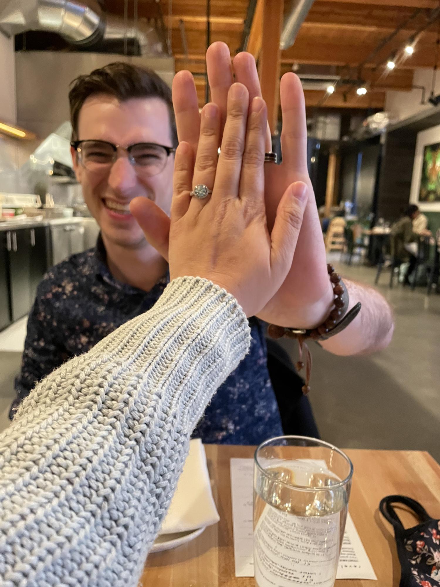 Celebrating 5 years of dating! Mykhanh is an amateur foodie, and is always dragging Josh around town to hit up new restaurants, He’s not complaining though!