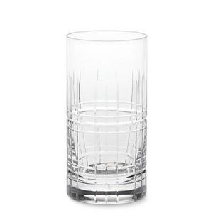 MacLean Cut Crystal High Ball Glasses, Set of 4