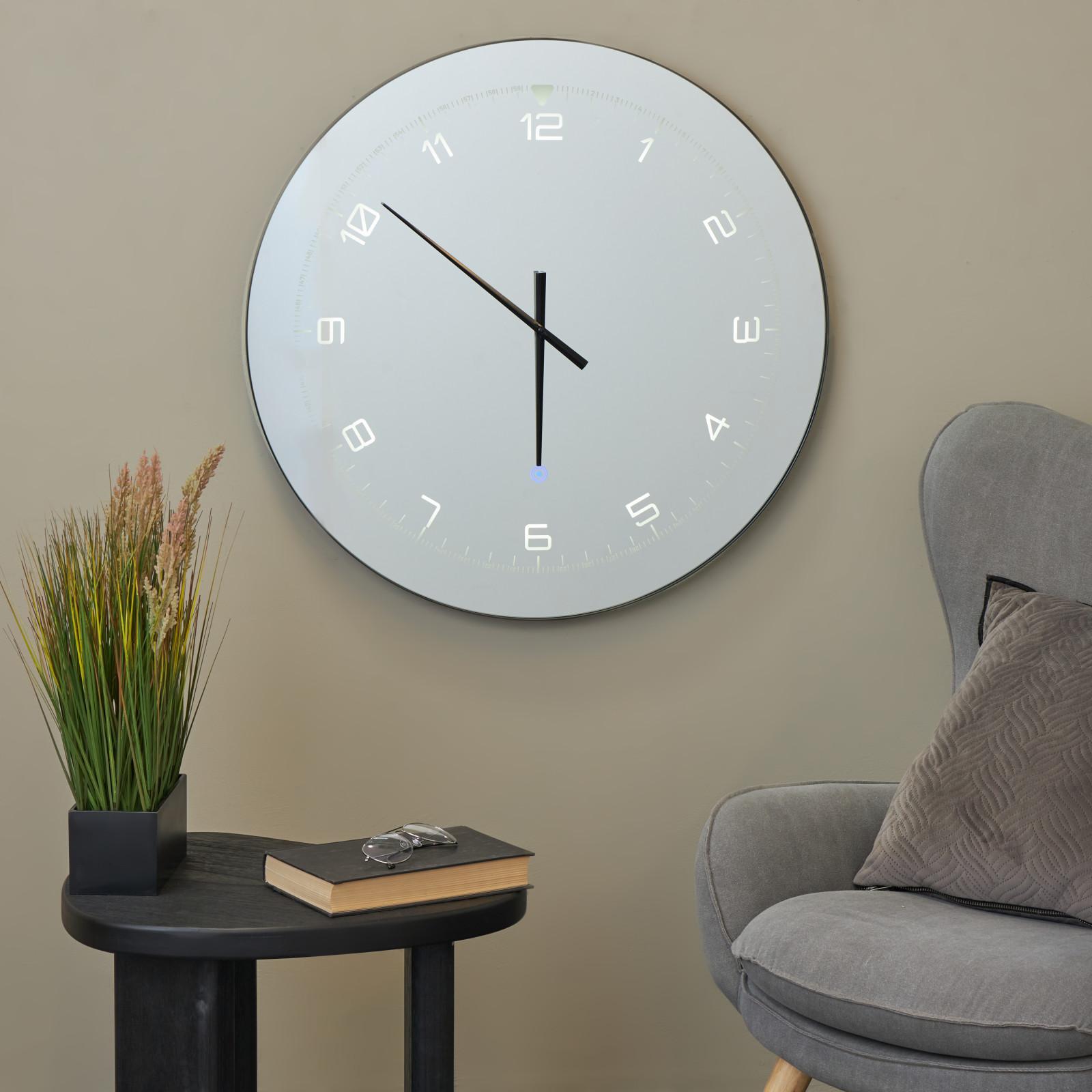 Tisbury Lane, Round Decorative LED Wall Clock | Zola