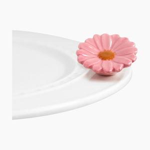 Nora Fleming mini Gerber Daisy Ceramic Platter Ornament