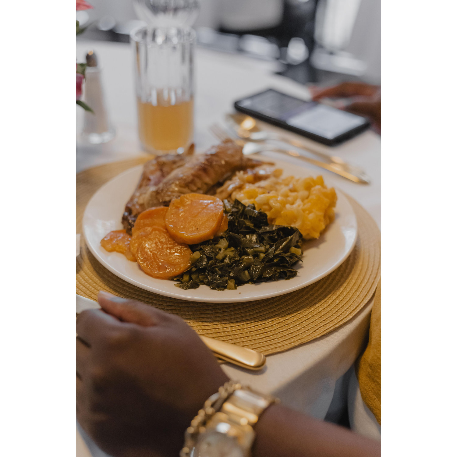 Dinner is served
