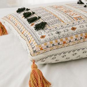 Harper Embroidered Throw Pillow