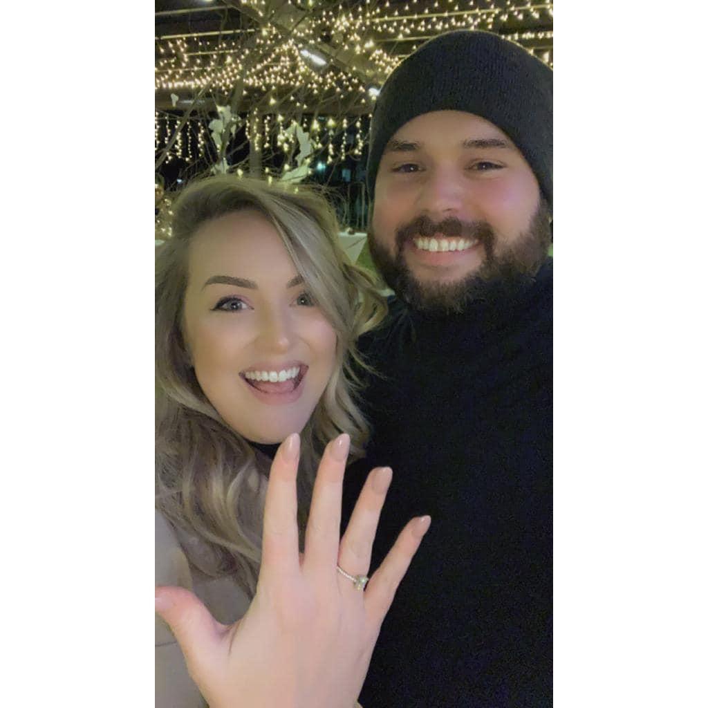 The night we got engaged