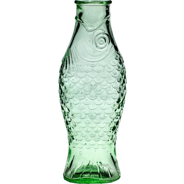 Fish & Fish bottle, green