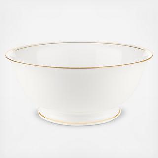 Federal Gold Serving Bowl