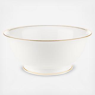 Federal Gold Serving Bowl