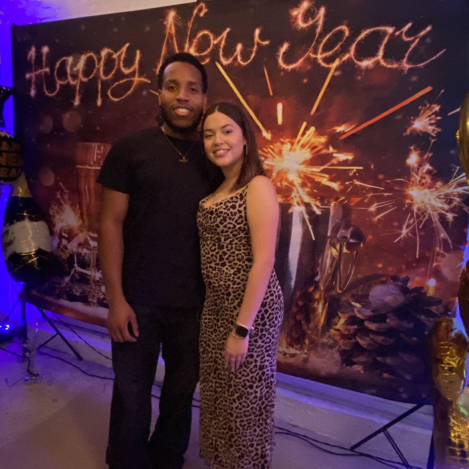 First New Year’s party together