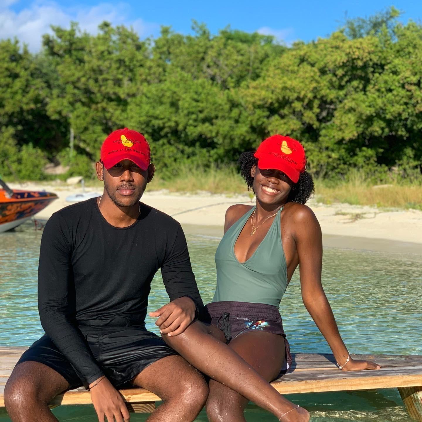 Waterskiing in Antigua