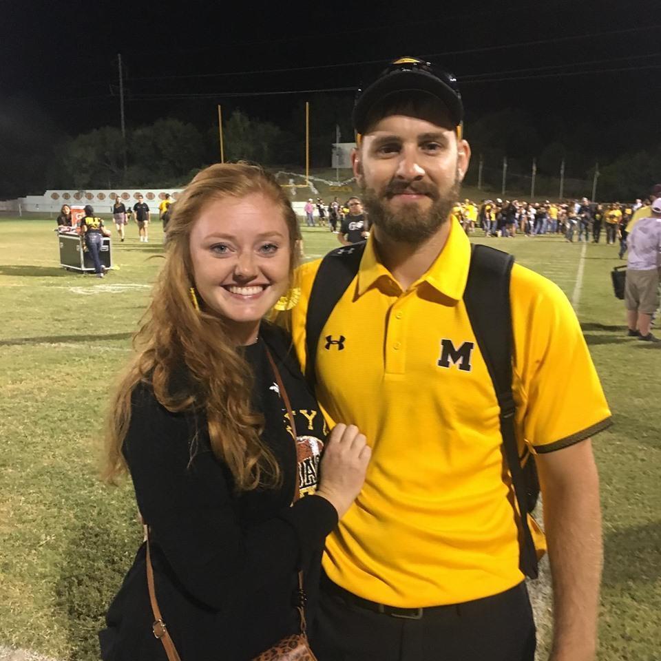 She loves her coach!