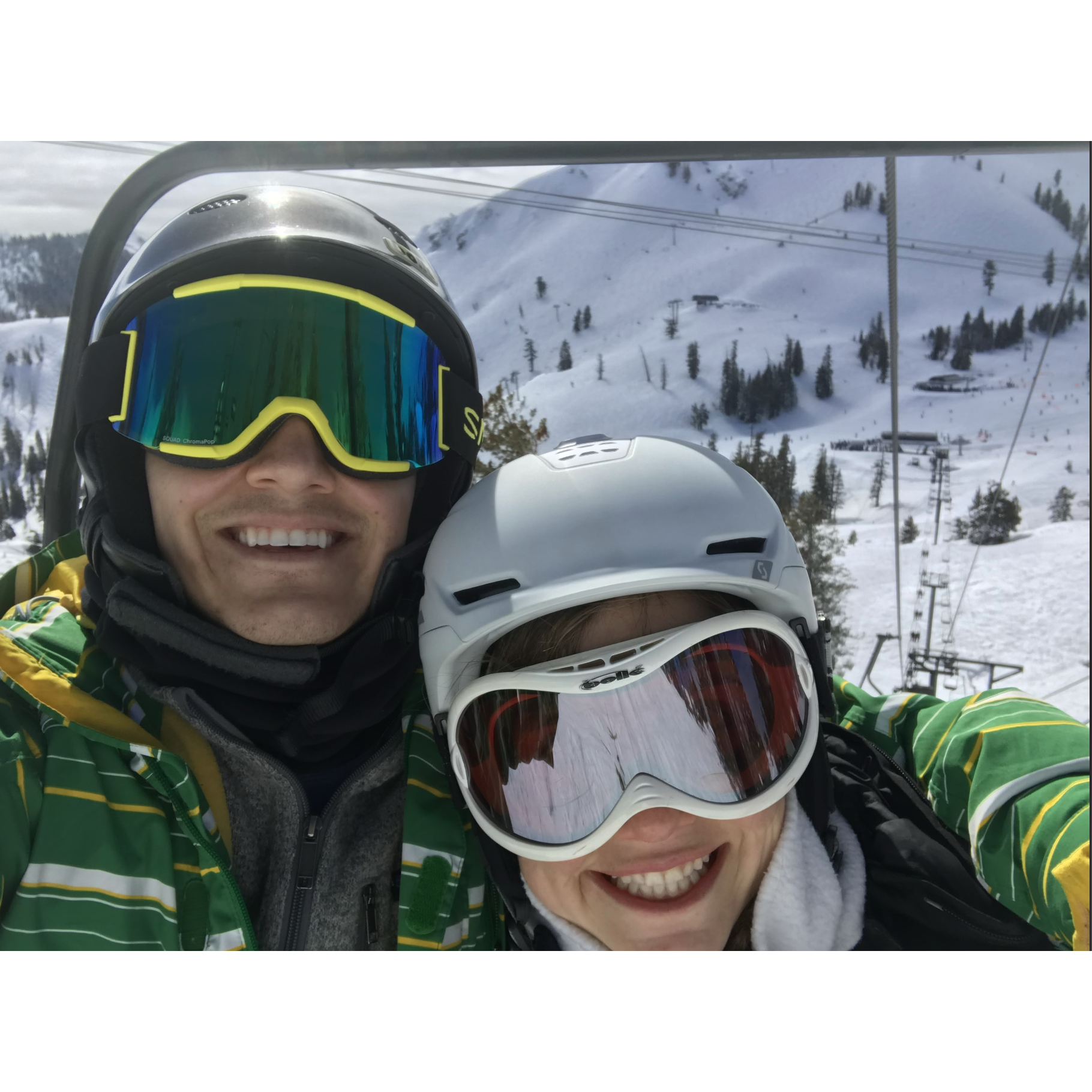 Bre's First Time Skiing after her ACL tear, Stratton, VT, Winter 2018
