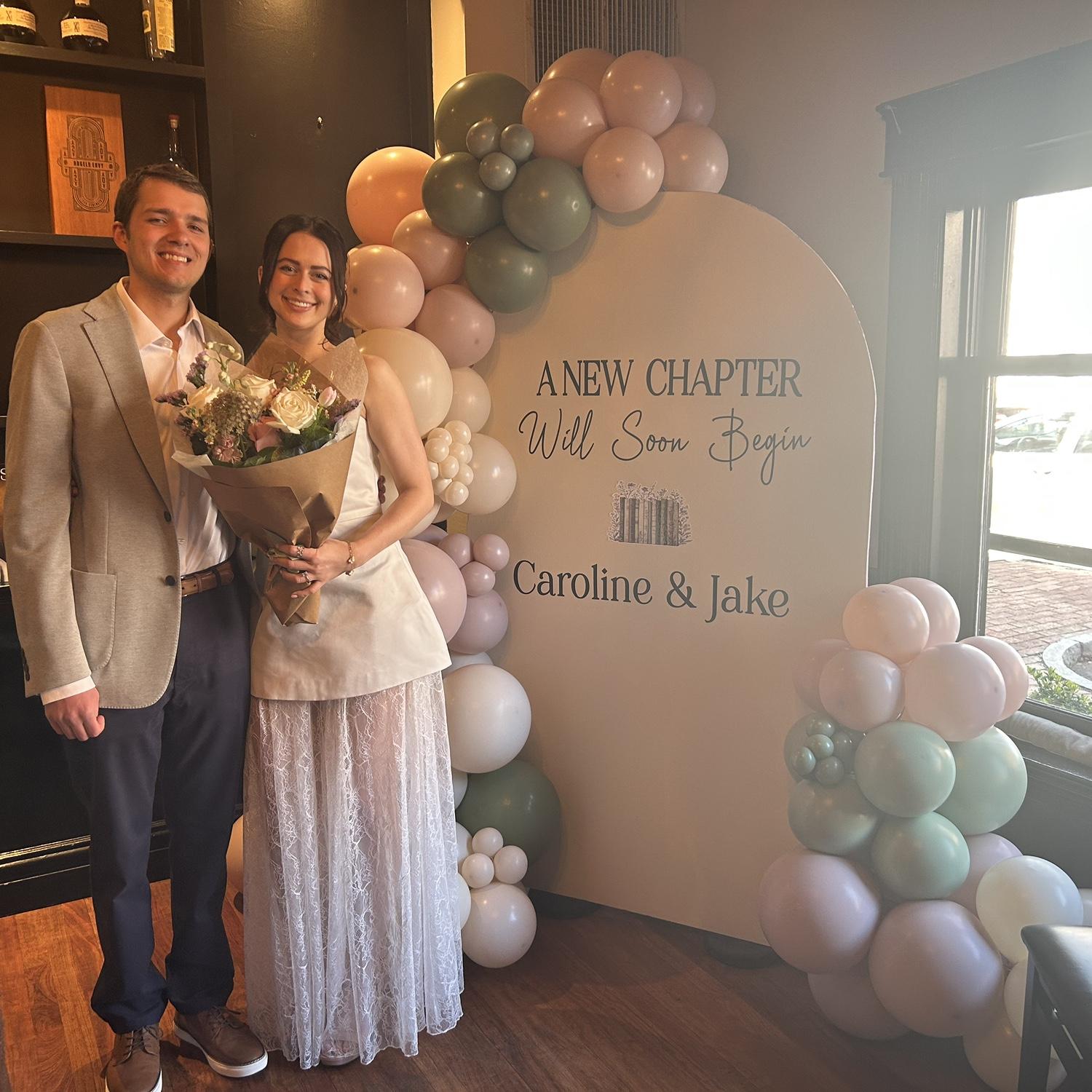 Bridal shower to celebrate the couples next chapter