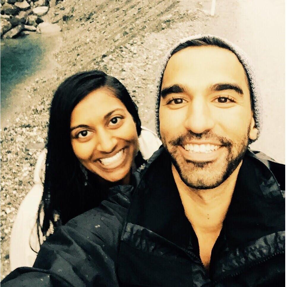 Perhaps our first photo together. We were inseparable. From April, 2015, in New Zealand.