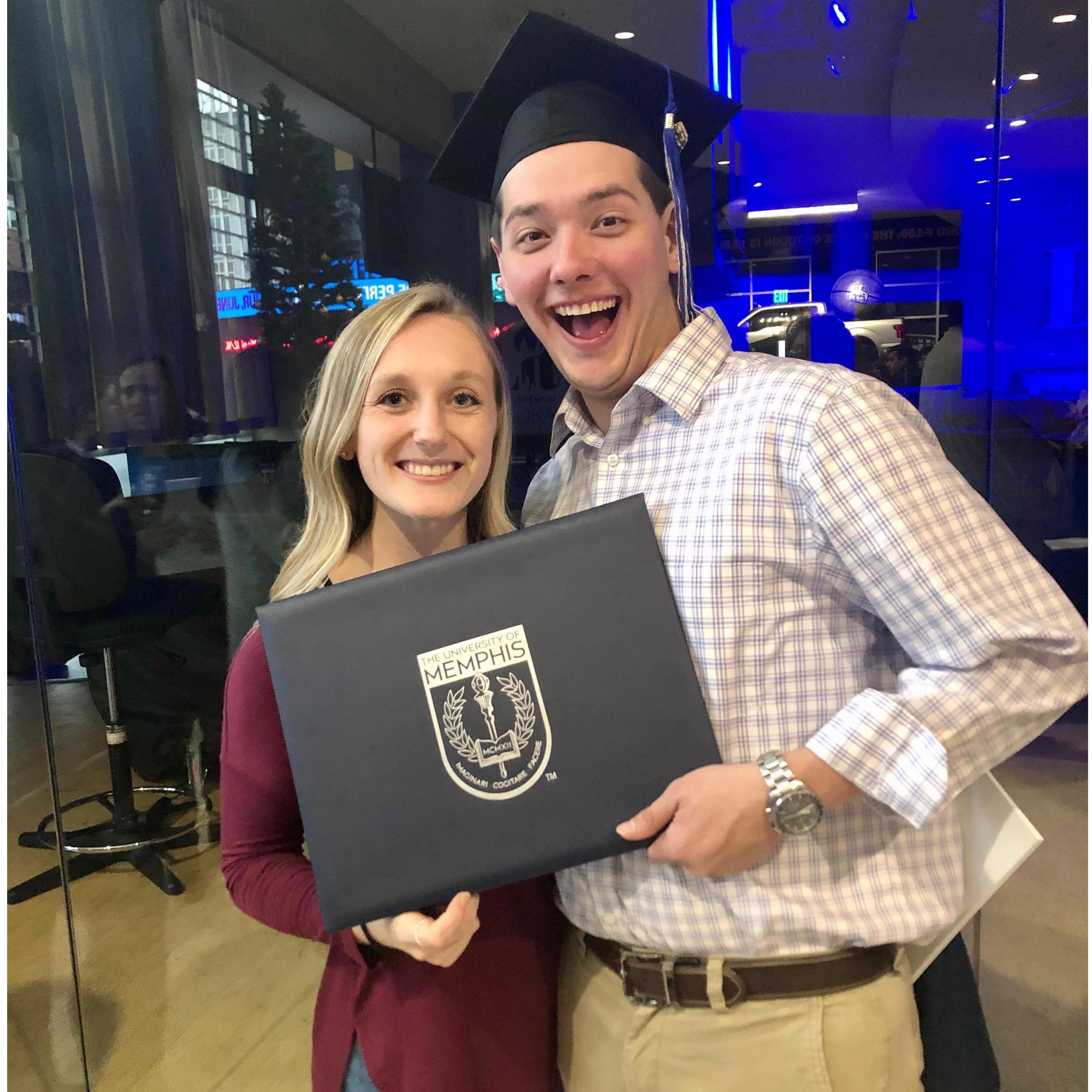 Chris's graduation! 
(2019)