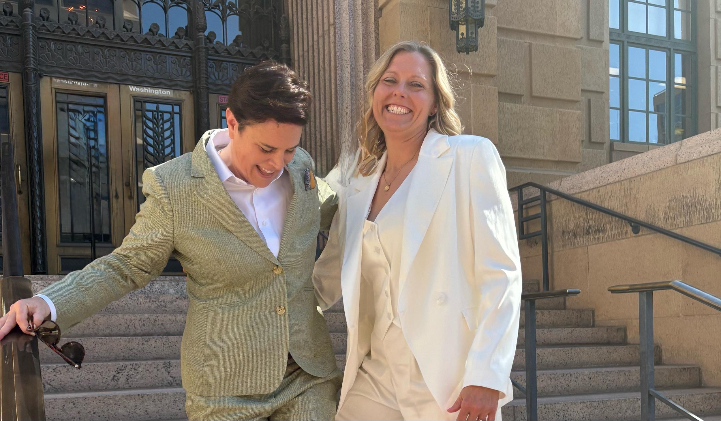 The Wedding Website of Christine Fero and Elizabeth Downs
