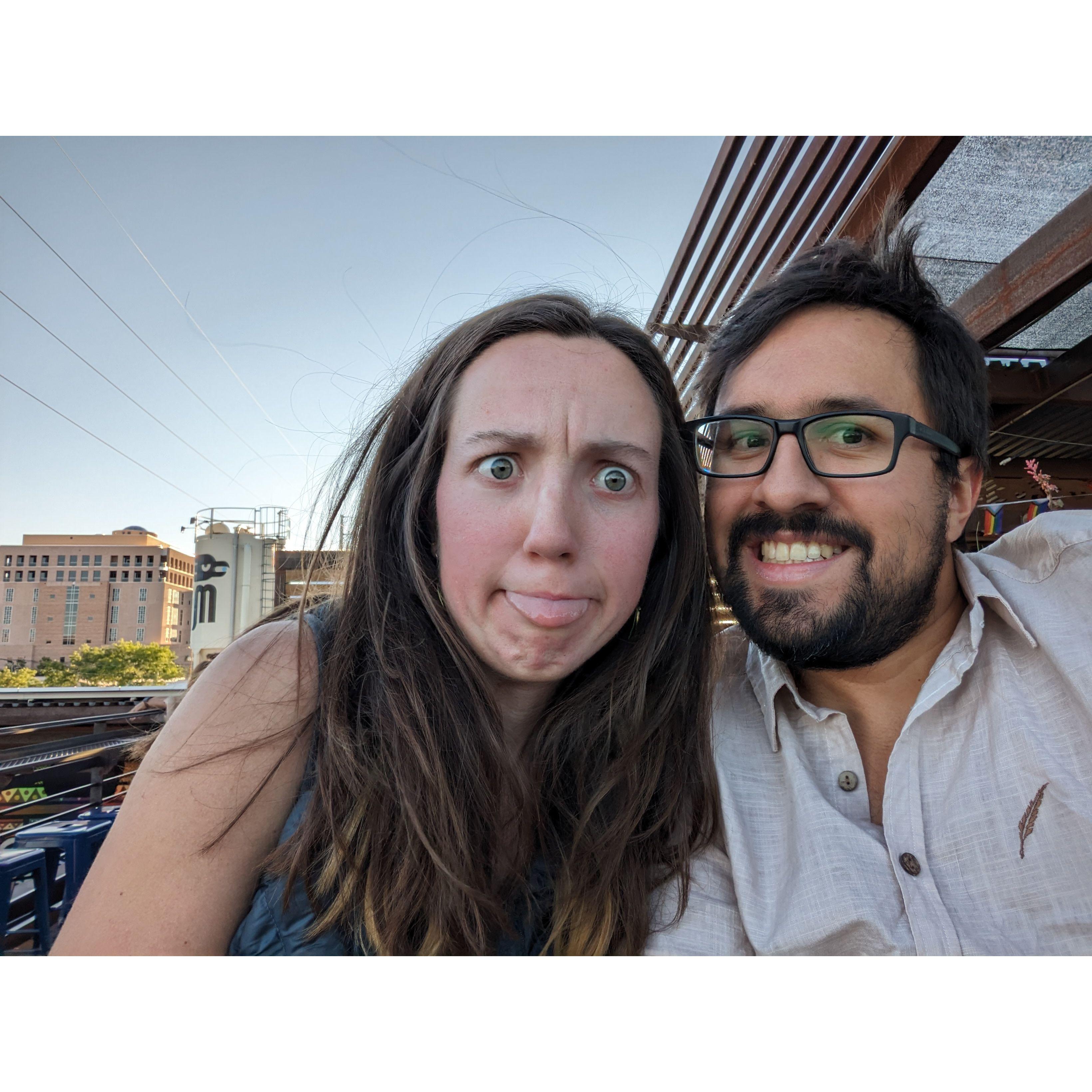 Most of our photos look like this...