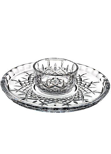 Marquis by Waterford Markham Chip and Dip Crystal Server
