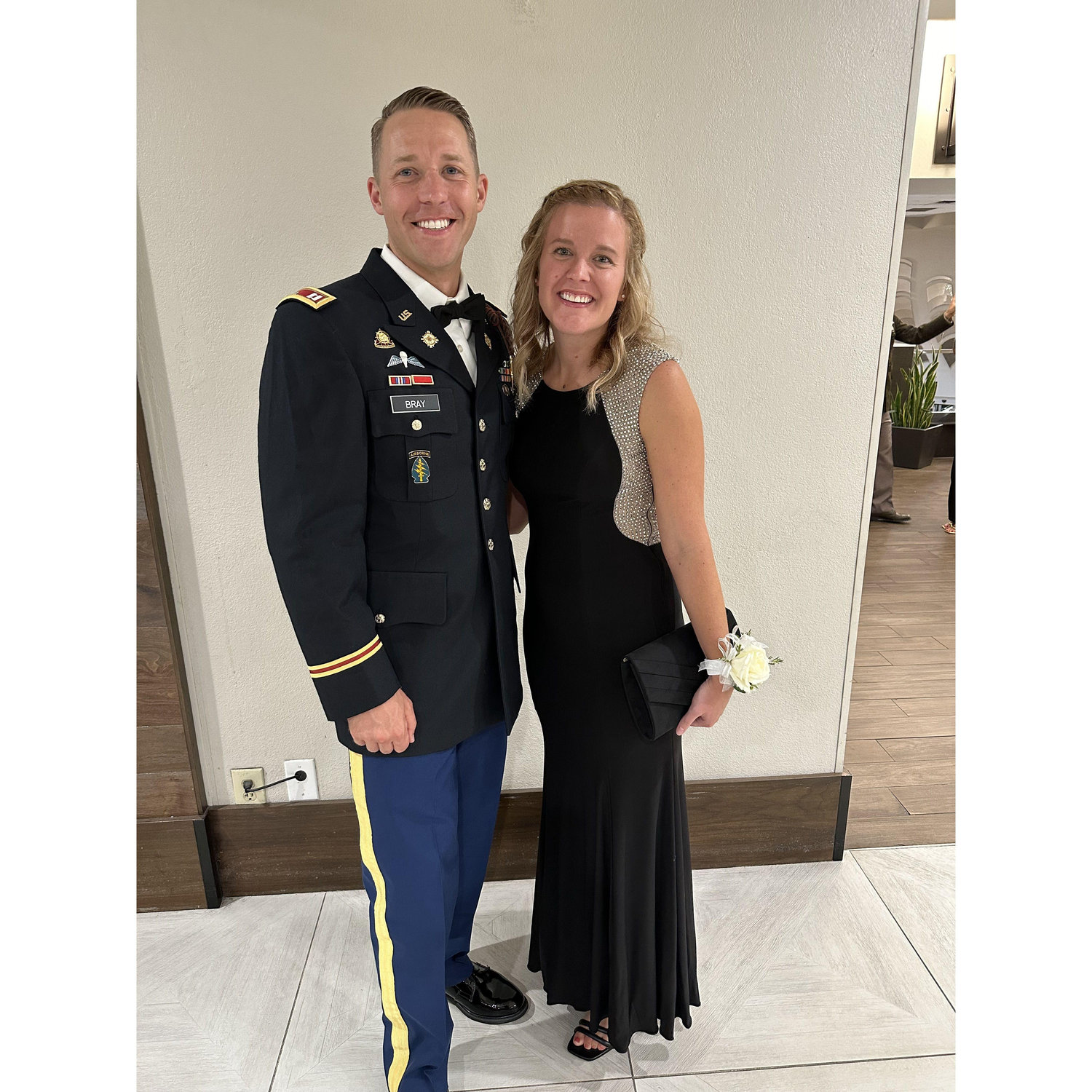 First date- military ball!