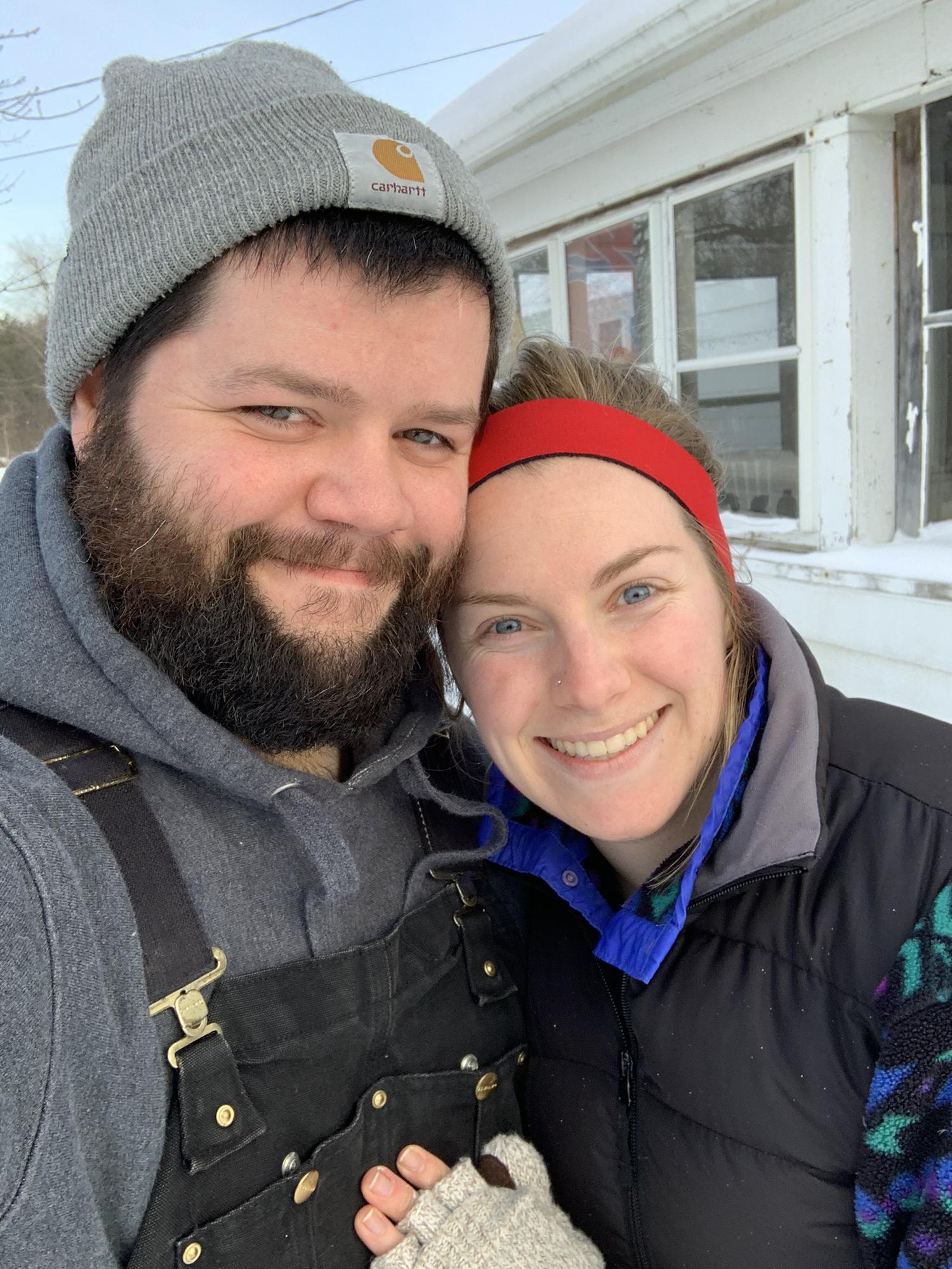 Proud first time homeowners January 2021