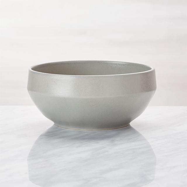 Visto Grey Stoneware Cereal Bowl