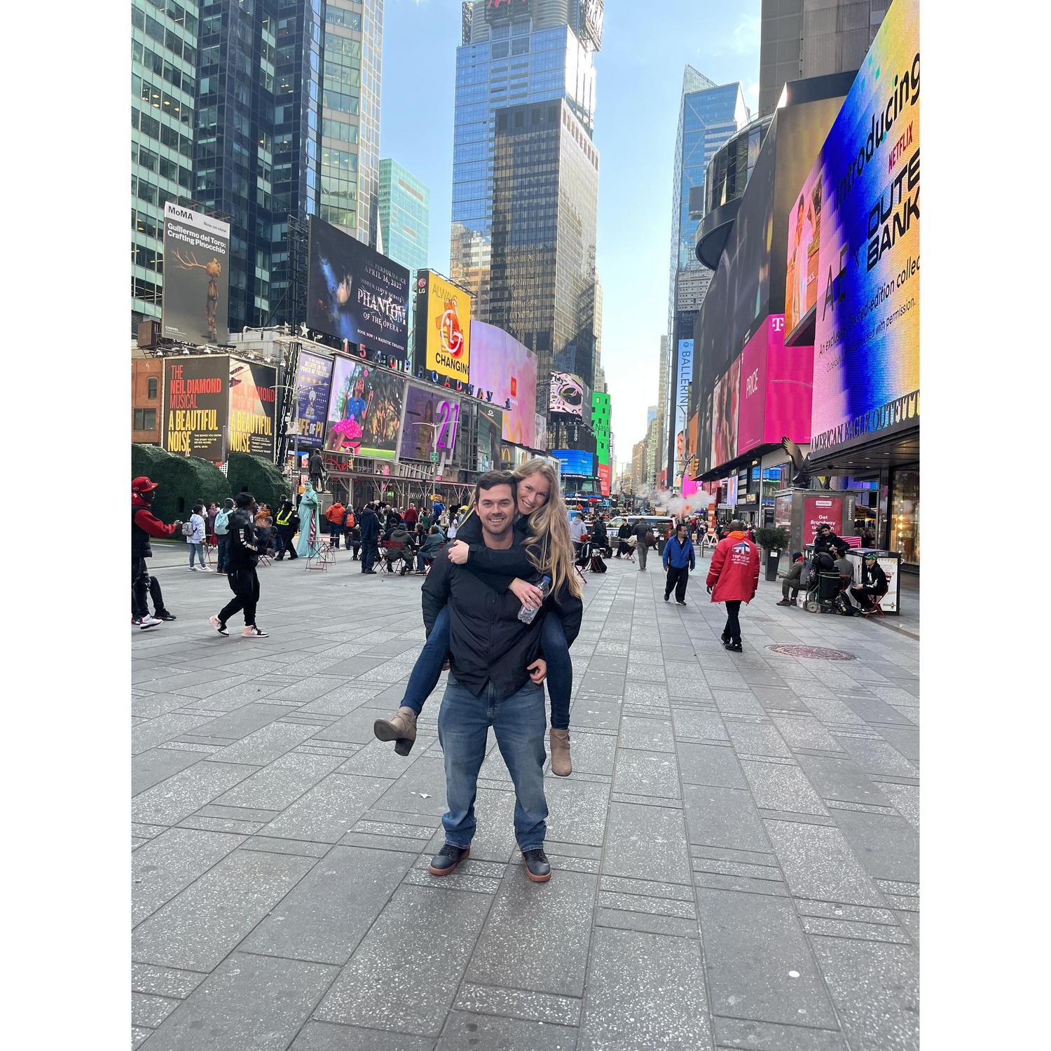 to New York CIty,
