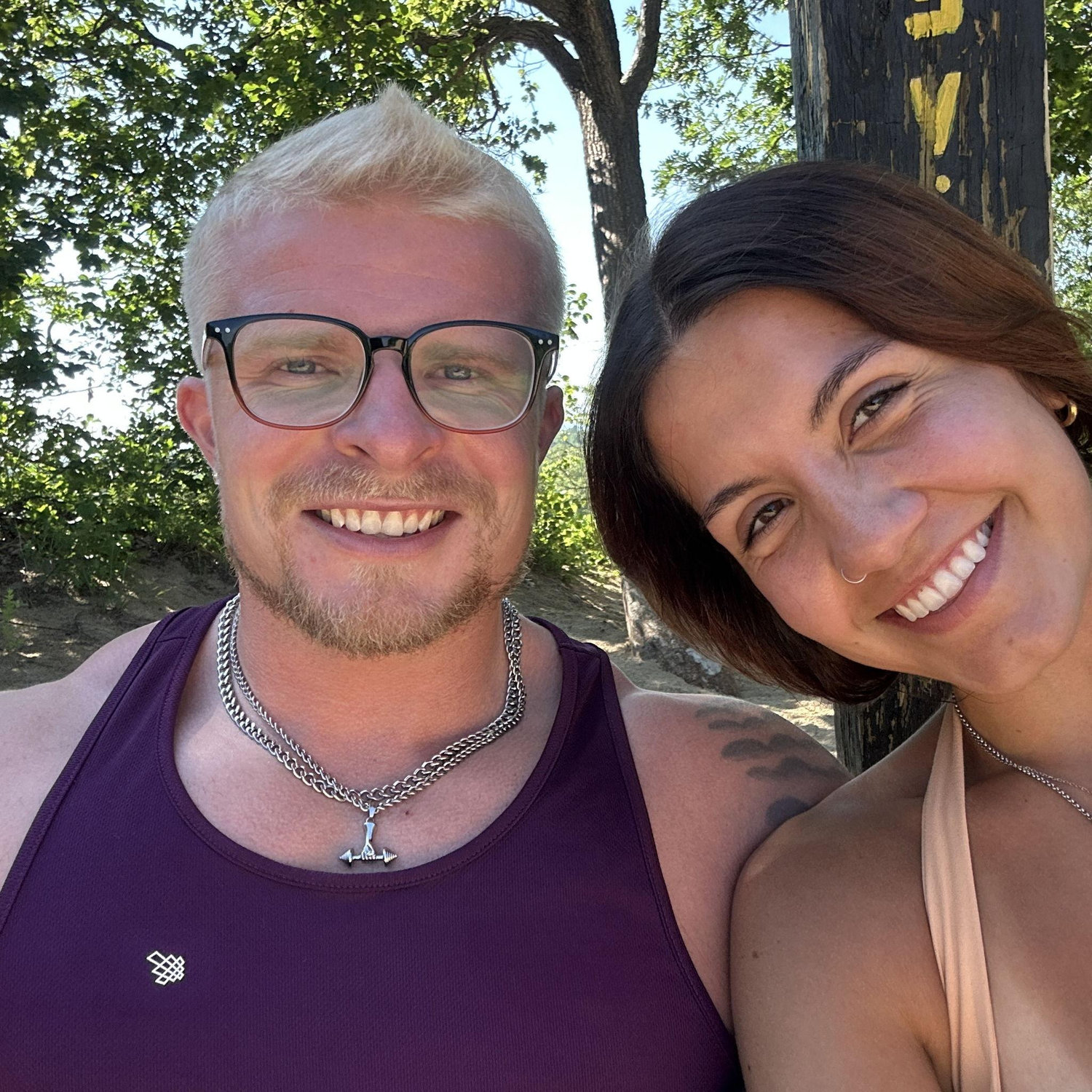 A wee trip to the Indiana Dunes (we were dying on this hike)