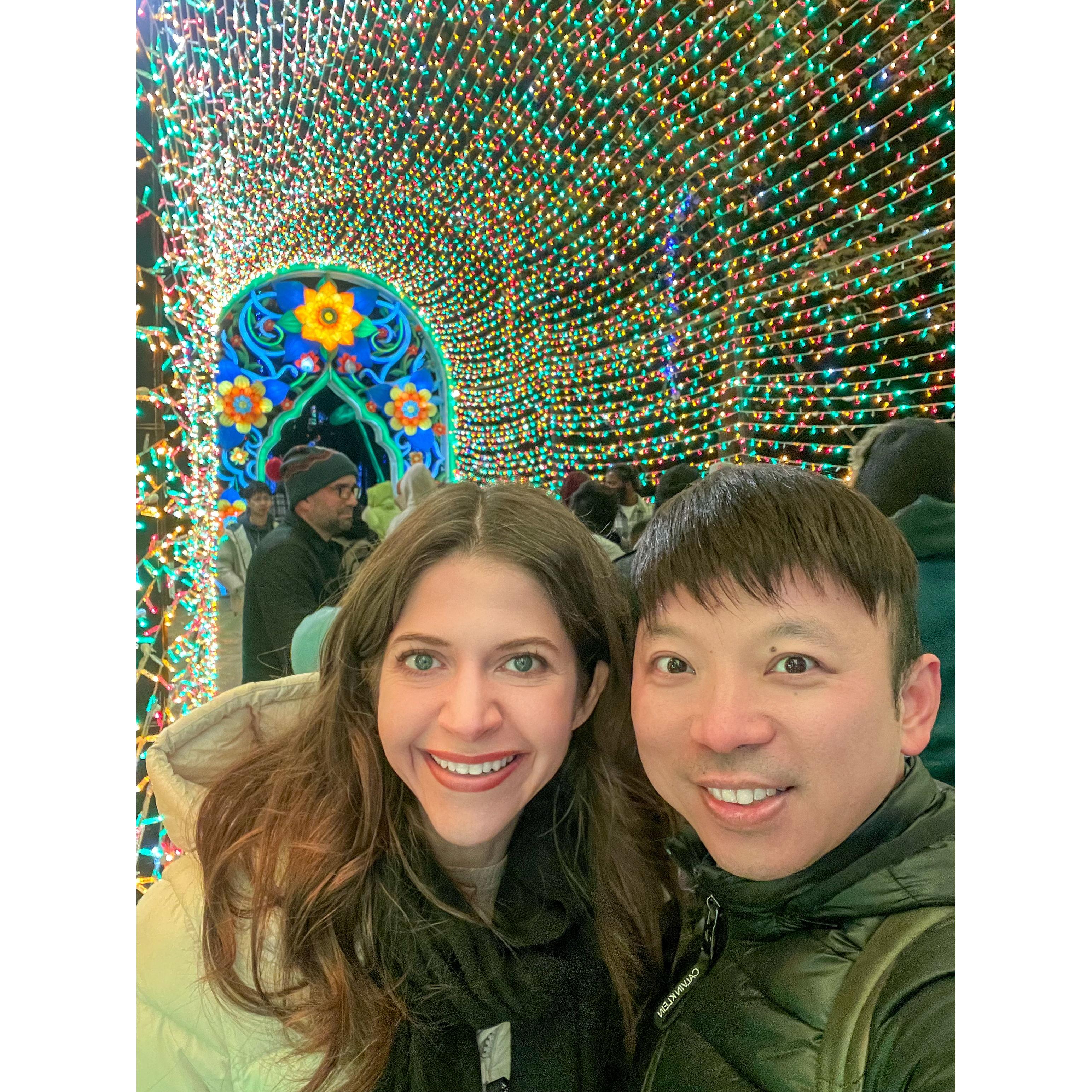 Glitter at Boston Lights