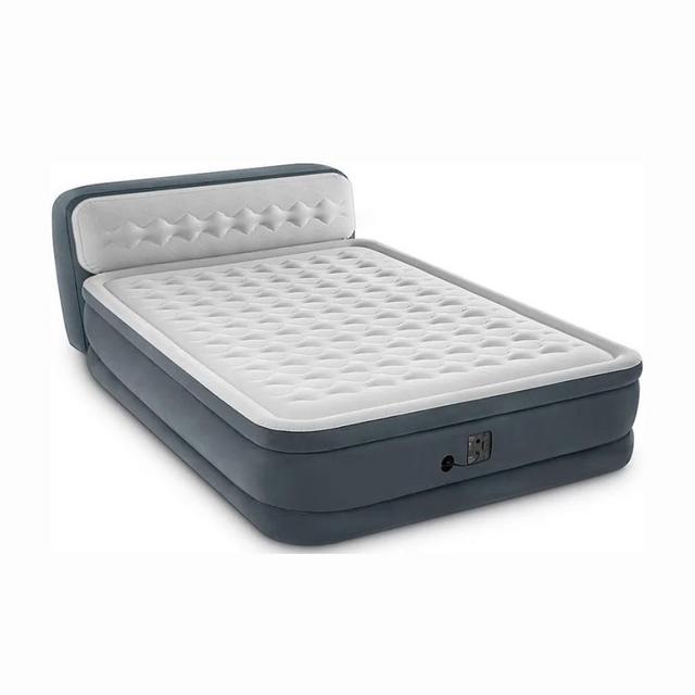 Intex Queen 18 Dura-Beam Ultra Plush Airbed with Headboard and Built-In Pump | Big 5 Sporting Goods