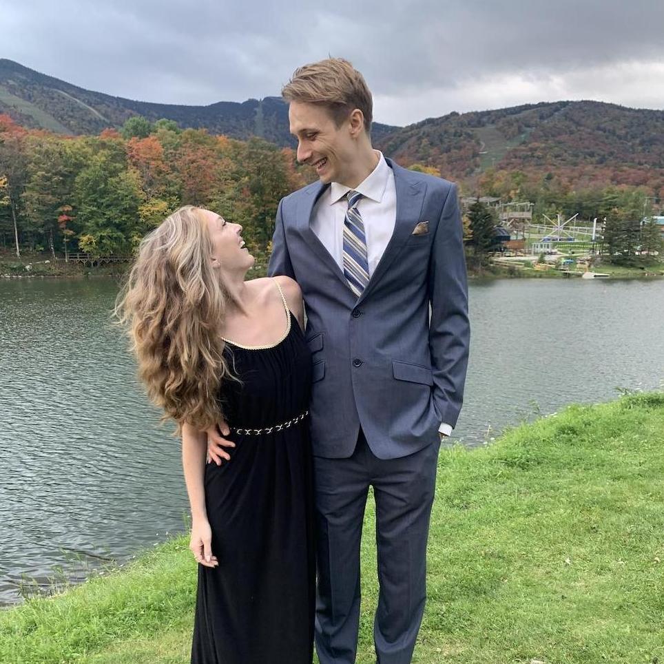 At Jessica and Shawn's wedding!
