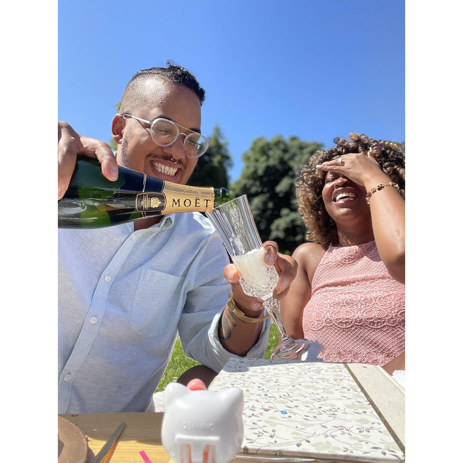 She said "YES!"