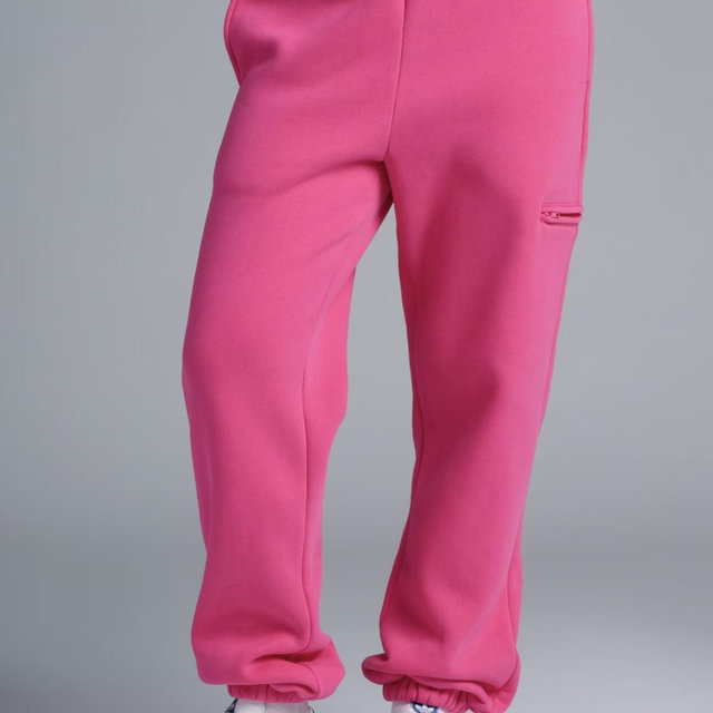 Comfrt Airplane Mode Travel Sweatpants - Hot Pink/Medium