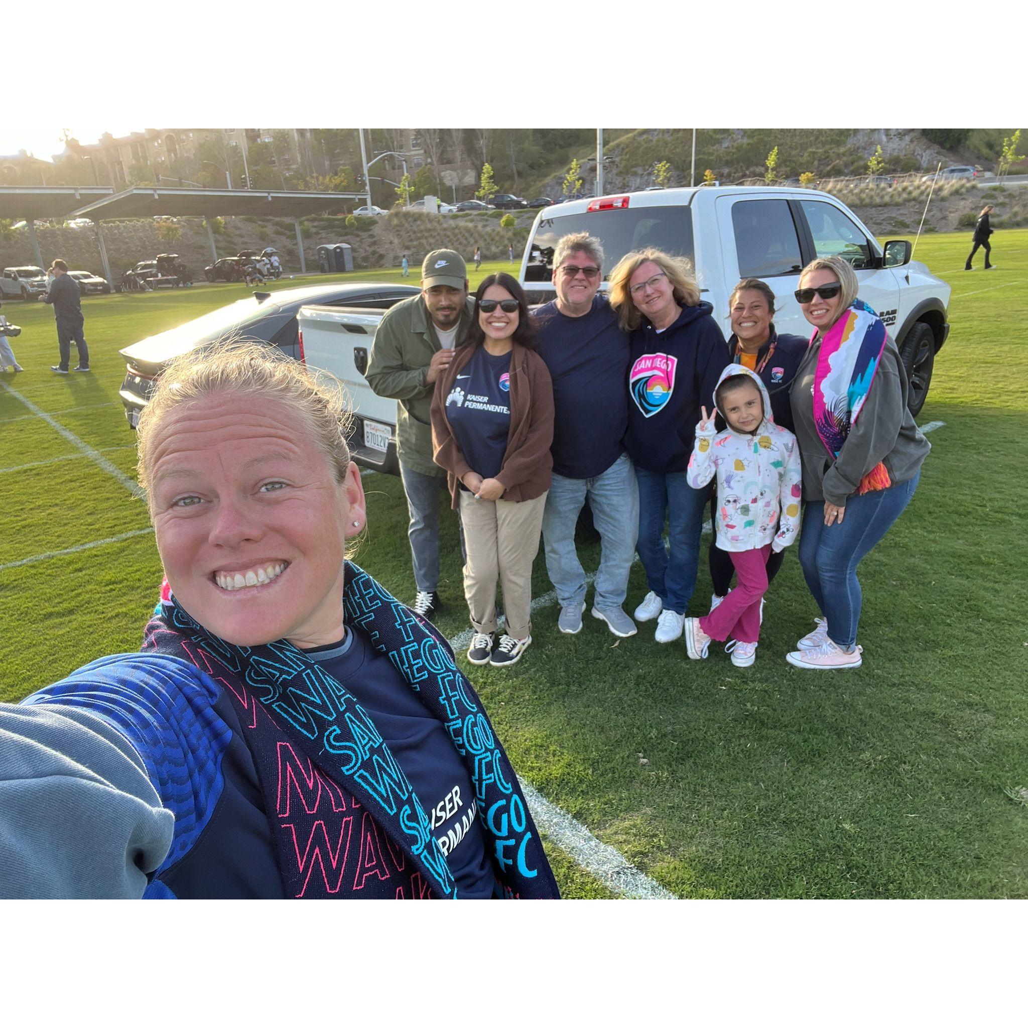 Family visits in CA