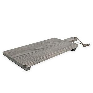 Artisanal Kitchen Supply® Rectangular Footed Paddle Board with Handle