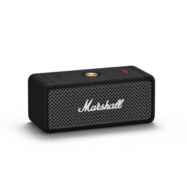 Marshall Emberton Portable Speaker - Black and Brass
