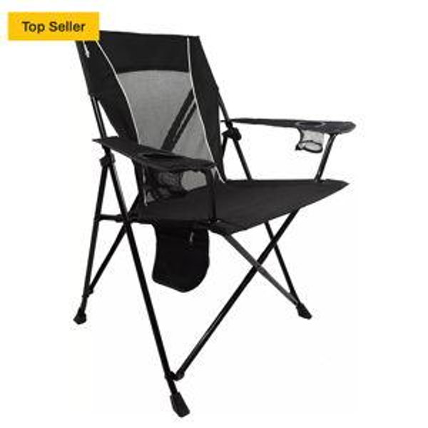 Kijaro Dual Lock Chair in Vik Black