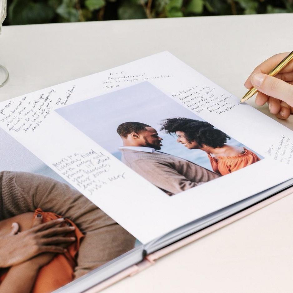 Thinking of adding in the moment Polaroids to the guest book.