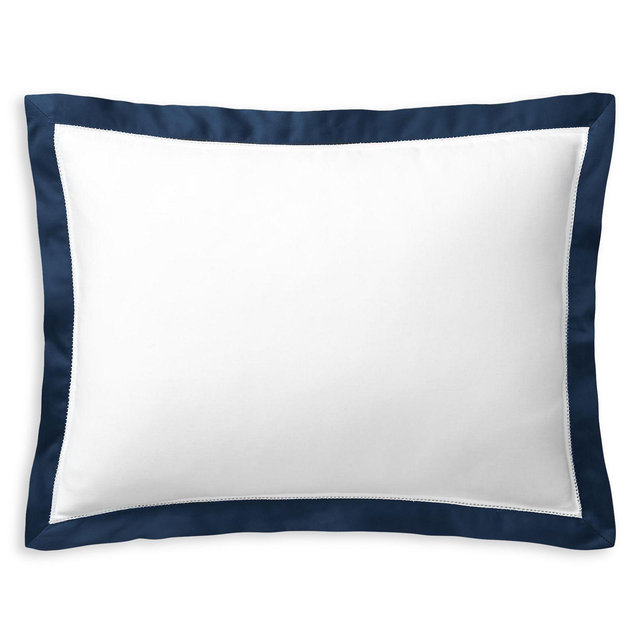 Ralph Lauren Organic Sateen Border Decorative Pillow, 16"W x 12"L