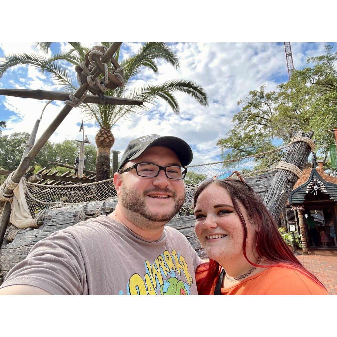 Pirate Golf, a fun date day!